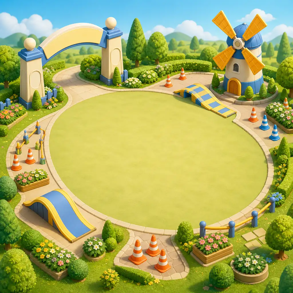 โลกปริศนา Driving School ในเกม Car Maze